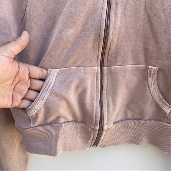 SKIMS Cropped Zip Jacket Size M - Picture 9 of 9